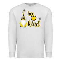 Oatmeal Heather Bee Kind Premium Sweatshirt - Bettercallsaul