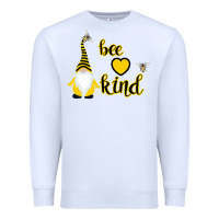 White Bee Kind Premium Sweatshirt - Bettercallsaul