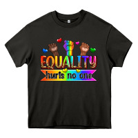 Asphalt equality hurts no one Heavy Core Tee - Zillion Design Studio