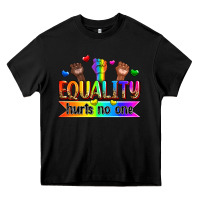 Black equality hurts no one Heavy Core Tee - Zillion Design Studio