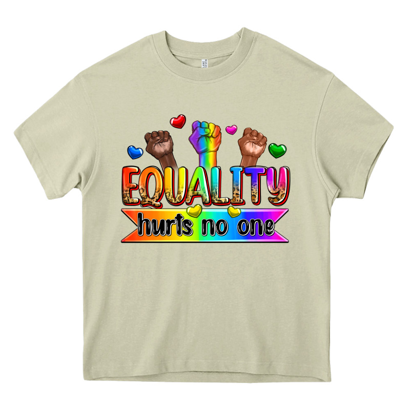 Equality Hurts No One Heavy Core Tee by Zillion Design Studio | Teevron