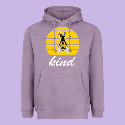 Bee Kind Heavyweight Hoodie Designed By Bettercallsaul