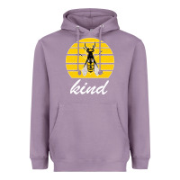 Lavender Bee Kind Heavyweight Hoodie - Bettercallsaul