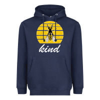 Navy Bee Kind Heavyweight Hoodie - Bettercallsaul
