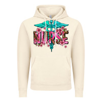Vintage Artic floral nurse Vintage Hoodie - AdoDesignShop