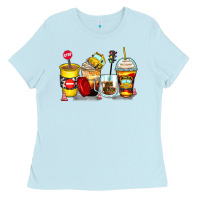 Bus Driver Coffee Cups Ladies Tee | Teevron