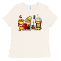 Bone bus driver coffee cups Ladies Tee - Zillion Design Studio