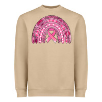 Mushroom breast cancer awareness rainbow Heavyweight Sweatshirt - Jasminsmagicworld