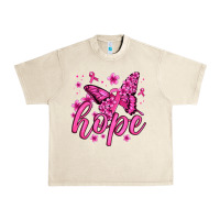 Sandshell hope breast cancer butterfly Urban Heavy Tee - Jasminsmagicworld