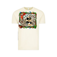 Vintage Arctic Christmas happy skeleton Vintage Tee - Jasminsmagicworld