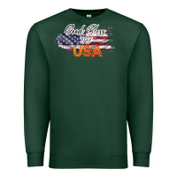 Sports Green God Bless The USA Premium Sweatshirt - Bettercallsaul