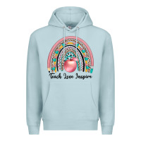 Blue Mist teach love inspire Premium Hoodie - JahusDesignShop