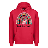 Cardinal teach love inspire Premium Hoodie - JahusDesignShop