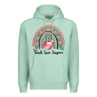 Seafoam teach love inspire Premium Hoodie - JahusDesignShop