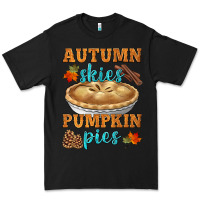 Black autumn skies pumpkin pies Premium Tee - HRA Design Shop
