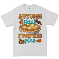 Dove Grey autumn skies pumpkin pies Premium Tee - HRA Design Shop