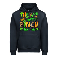 Navy St. Patrick's They call me mister pinch charming Urban Hoodie - OliviaCreatesArt