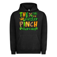 Pigment Black St. Patrick's They call me mister pinch charming Urban Hoodie - OliviaCreatesArt