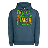Pigment Midnight Navy St. Patrick's They call me mister pinch charming Urban Hoodie - OliviaCreatesArt
