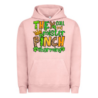 Pigment Salmon St. Patrick's They call me mister pinch charming Urban Hoodie - OliviaCreatesArt