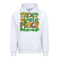 White St. Patrick's They call me mister pinch charming Urban Hoodie - OliviaCreatesArt