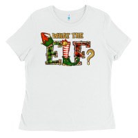 White whar the elf  christmas Ladies Tee - RanaPortraitStore