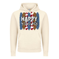Vintage Artic happy 4th of july brushstrokes Vintage Hoodie - BundleAndBundleShop