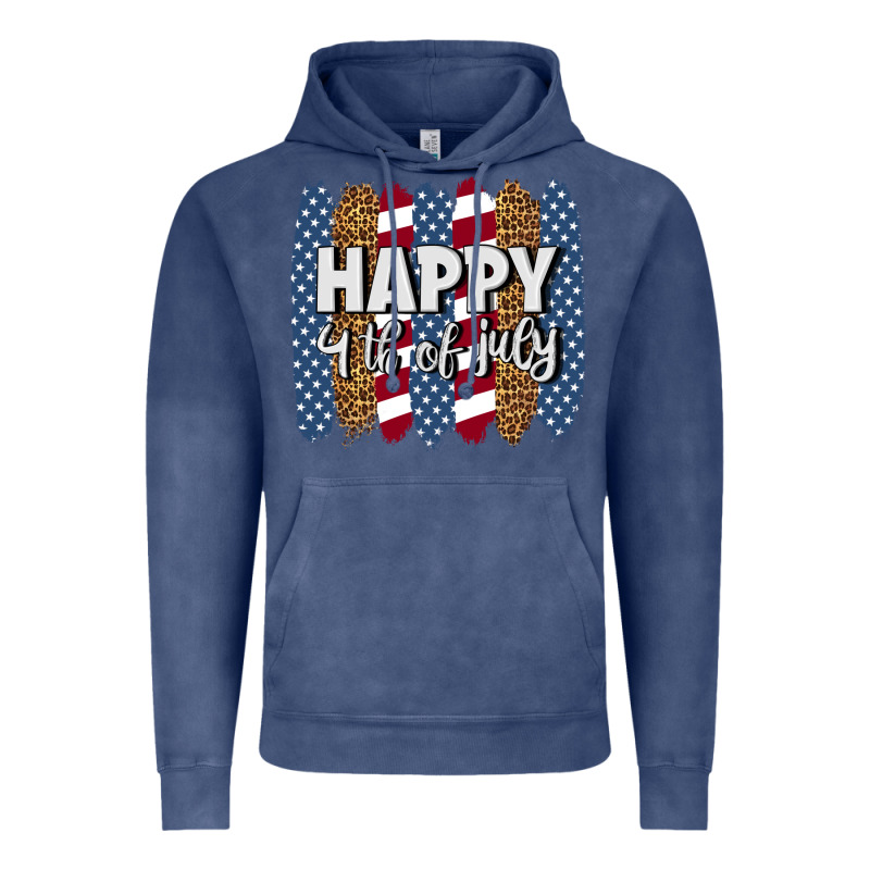 Happy 4th Of July Brushstrokes Vintage Hoodie by BundleAndBundleShop | Teevron