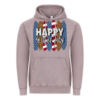 Vintage Zinc happy 4th of july brushstrokes Vintage Hoodie - BundleAndBundleShop