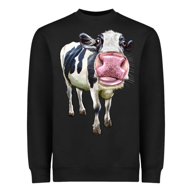 Cute Holstein Heavyweight Sweatshirt by LillyAllenDesigns | Teevron