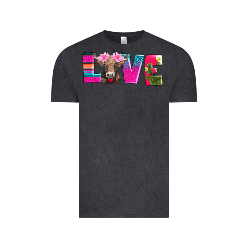 Love With Braunvieh Cow Vintage Tee by AdoDesignShop | Teevron