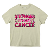 Mossy Stronger Than Cancer Heavy Core Tee - texasbilliewilder