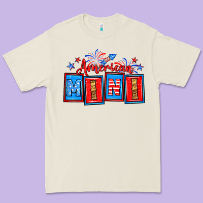 American Mini Premium Tee Designed By Neo Western