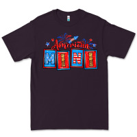 Plum American mini Premium Tee - Neo Western