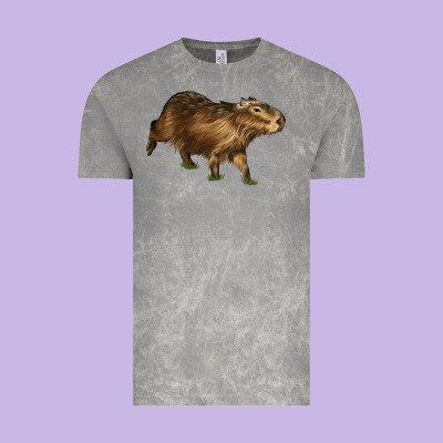 Capybara Vintage Tee Designed By Lillyallendesigns