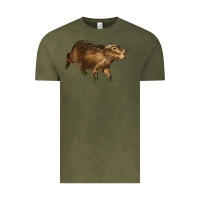 Vintage Olive Capybara Vintage Tee - LillyAllenDesigns