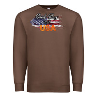 Chestnut God Bless The USA Premium Sweatshirt - Bettercallsaul