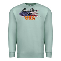 Seafoam God Bless The USA Premium Sweatshirt - Bettercallsaul