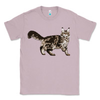 Lilac Maine Coon Cat Classic Tee - LillyAllenDesigns