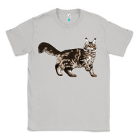 Moon Dust Maine Coon Cat Classic Tee - LillyAllenDesigns
