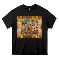 Black coffee time gnomies Heavy Core Tee - BarkalooDesign
