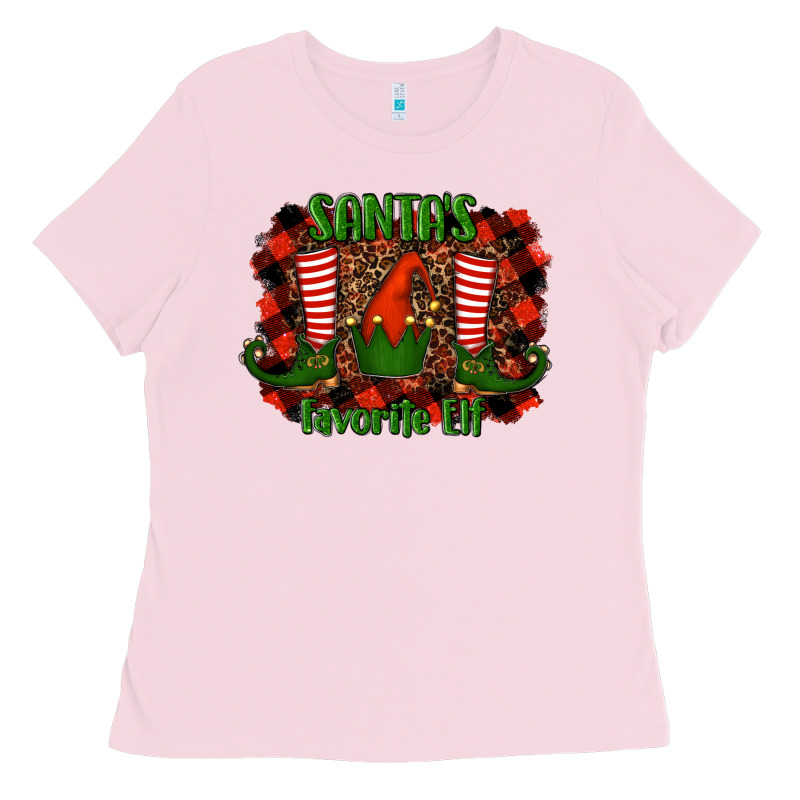 Santa's Favorite Elf Ladies Tee by RanaPortraitStore | Teevron