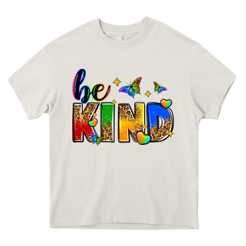 Be Kind Heavy Core Tee by Zillion Design Studio | Teevron