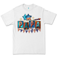 White American Papa 4th of july Premium Tee - CowGirlArtShop