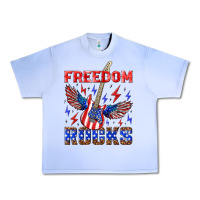Grape Ice freedom rocks Urban Heavy Tee - NancyCooperArtShop
