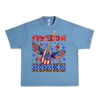 Pebble Blue freedom rocks Urban Heavy Tee - NancyCooperArtShop