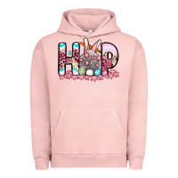 Pigment Salmon Easter Day Hop bunny Urban Hoodie - OliviaCreatesArt