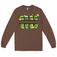 Chestnut patricks day pencils Long Sleeve Tee - MaliasSmallBusiness