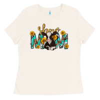 Bone show mom with cow mothers day Ladies Tee - texasbilliewilder