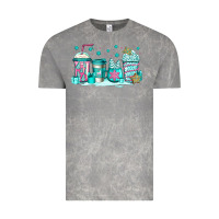 Cloud Rock winter Christmas tree cakes coffee Vintage Tee - Jasminsmagicworld
